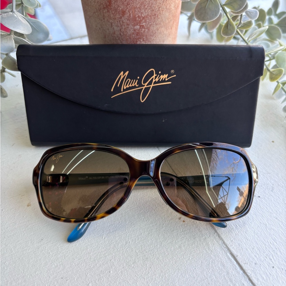Maui Jim 700 Cloud Break Tortoise Brown Sunglasses